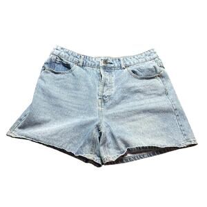 Celebrity Pink Jeans Shorts Size 7 High Rise Hipster Vintage‎ Clash Button Fly